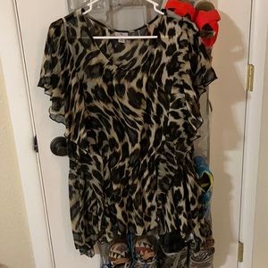 Worrhington sheer top